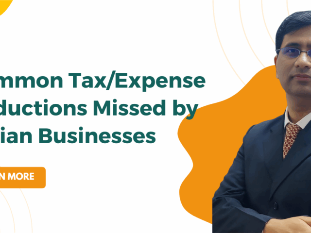 Common Tax/Expense Deductions Missed by Indian Businesses